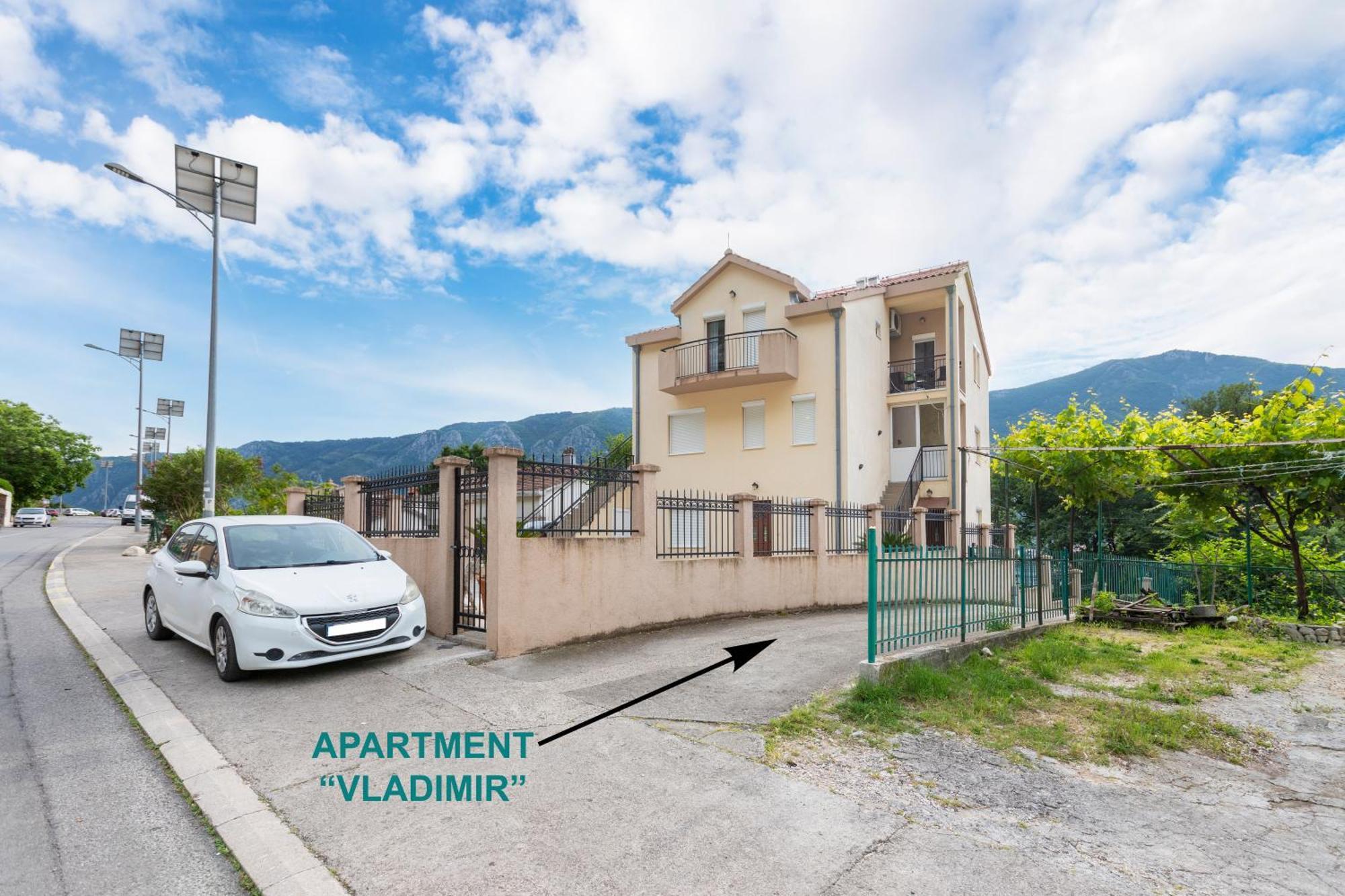 Apartment Vladimir Kotor Exteriér fotografie